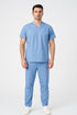 Men's V-Neck Utility Scrub – Multi-Pocket